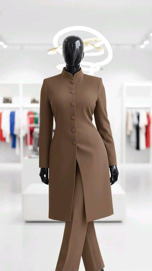 Ensemble Tailleur Long " Signature"
